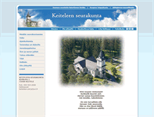 Tablet Screenshot of keiteleenseurakunta.fi